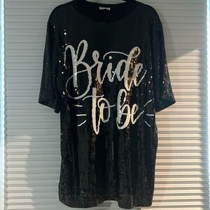 Bride to be jersey dress